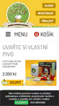 Mobile Screenshot of domacimikropivovary.cz